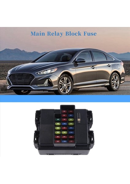 Hyundai Sonata Için Araba Ana Röle Blok Sigorta 2015-2017 91950-C1620 91950C1620 (Yurt Dışından)