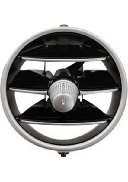 Araba Gösterge Tablosu Orta Klima Outlet Grille Kapak A/c Panel Izgara Mercedes-Benz W205 W253 Gümüş-Siyah (Yurt Dışından)