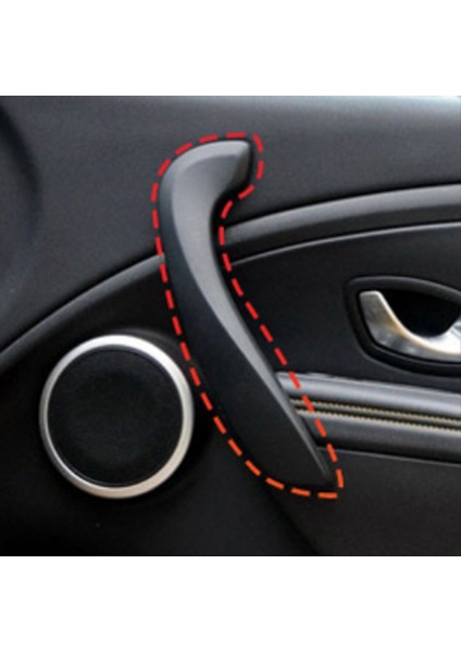 Renault Megane Için Araba Sağ Ön Iç Kapı Tutucu 3 2008-2016 Araba Kapısı Iç Koltuk Dış Kapağı Siyah (Yurt Dışından) indirimleri