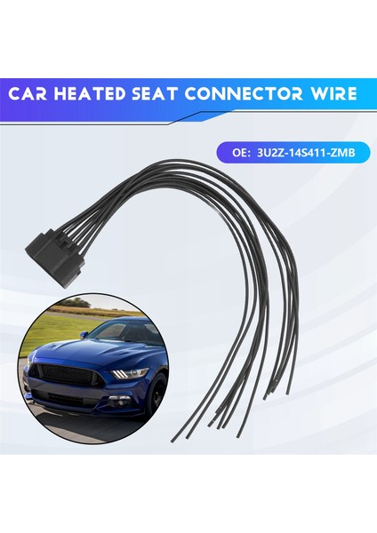 WPT928 Kablo Kiti 3U2Z-14S411-ZMB Isıtmalı/soğutulmuş Koltuk Modülü Konektör Tel Montajı Ford Lincoln Merkür (Yurt Dışından) fırsatları