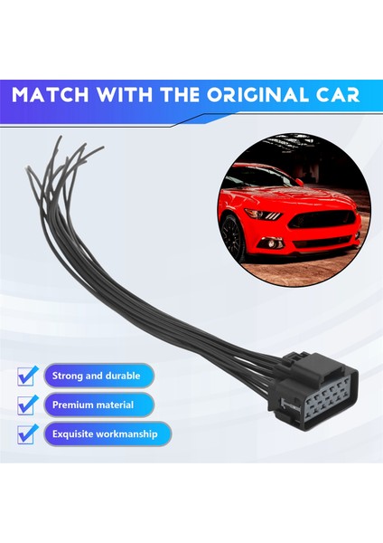 WPT928 Kablo Kiti 3U2Z-14S411-ZMB Isıtmalı/soğutulmuş Koltuk Modülü Konektör Tel Montajı Ford Lincoln Merkür (Yurt Dışından) indirimleri