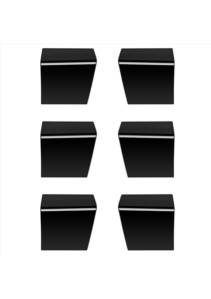 3x Araç Parlak Siyah Cam Anahtar Üst Panel Dekorasyon Kapısı Toyota Alphard 40 Serisi 2023+ (Yurt Dışından)