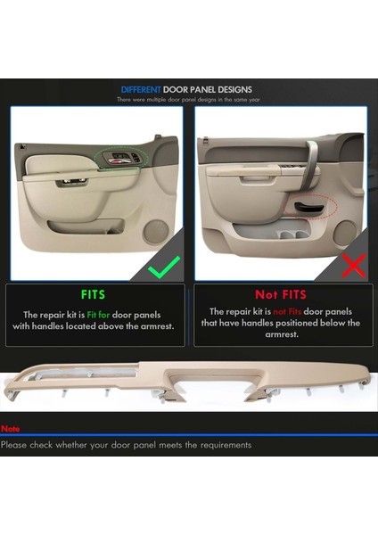 20874748 Araba Ön Sürücü Yan Kapı Kol Yavumu Kolu Chevy Gmc Tahoe Silverado 2010-2014 Gri Lhd (Yurt Dışından) modelleri
