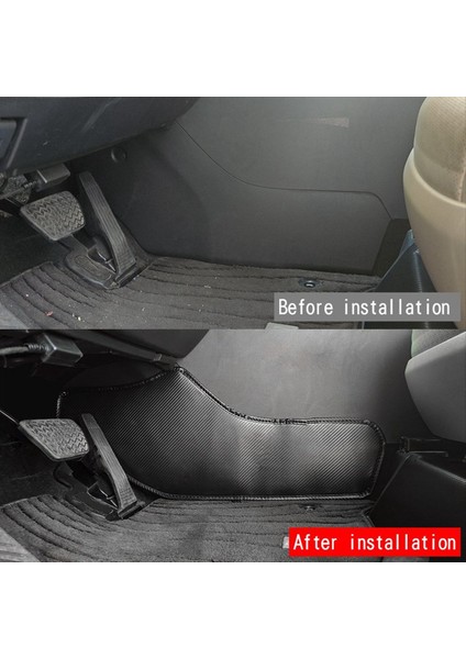 Toyota Alphard/vellfire 40 Serisi 2023+ Deri Pedler Için Süngerle Araba Merkezi Konsol Yan Koruma Pedleri (Yurt Dışından) modelleri