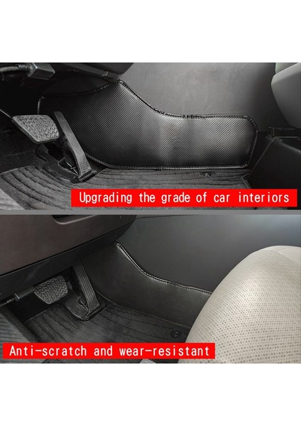 Toyota Alphard/vellfire 40 Serisi 2023+ Deri Pedler Için Süngerle Araba Merkezi Konsol Yan Koruma Pedleri (Yurt Dışından) fırsatları