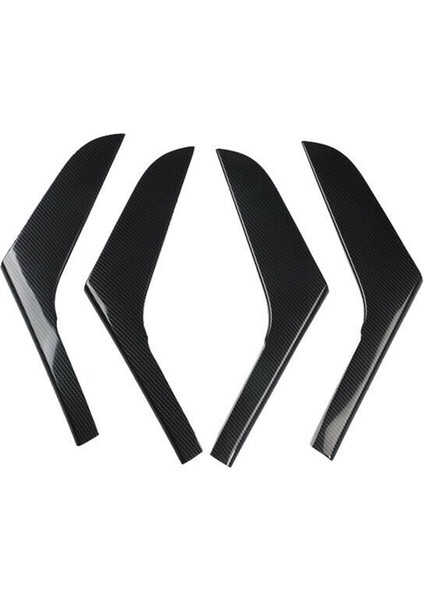 4pcs/lot Araba Çıkartmaları Abs Karbon Fiber Tahıl Iç Kapı Koltuklu Dekorasyon Kapağı Golf Için 6 Mk6 2009-2013 (Yurt Dışından)