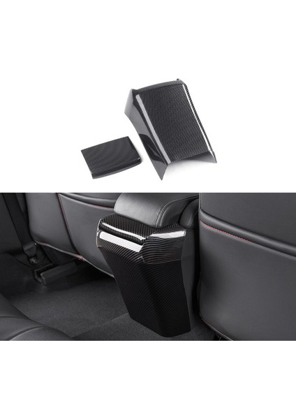 Koşul Düğmesi Kapak Trimleri Arka Kol Dayanağı Kutusu ile Honda Civic Için 10 16-19 (Yurt Dışından) modelleri