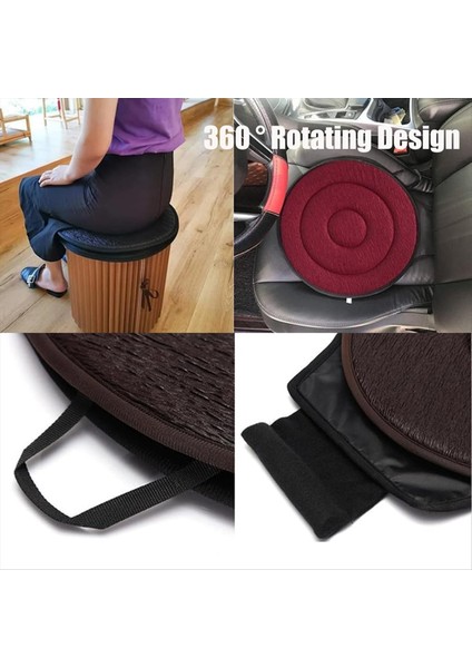360 Dönen Koltuk Yastığı Araba Dönen Araba Koltuğu Yastığı Araba Döner Araba Koltuğu 360 Dönen Koltuk Kaymaz Yastık E E E (Yurt Dışından) fırsatları
