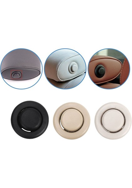 52207251371 5220 7251 371-1 Araba Arka Koltuk Başlık Bmw 3 5 Seri E90 F10 F11 F18 2005-2016 Kremsi Beyaz (Yurt Dışından)