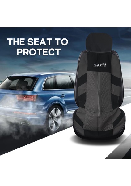 4 Adet Tam Gri Araba Koltuk Kapağı Koltuk Koruma Araç Aksesuarları Harf Nakış Ön Koltuklu (Yurt Dışından) indirimleri