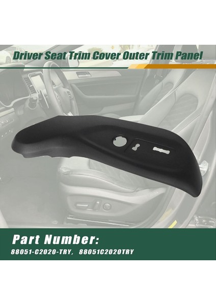 Sürücü Koltuk Döşeme Kapağı Dış Trim Panel 88051-C2020-HYUNDAI Sonata Için Deneme 2015-2019 Koltuk Dış Trim Panel (Yurt Dışından) indirimleri