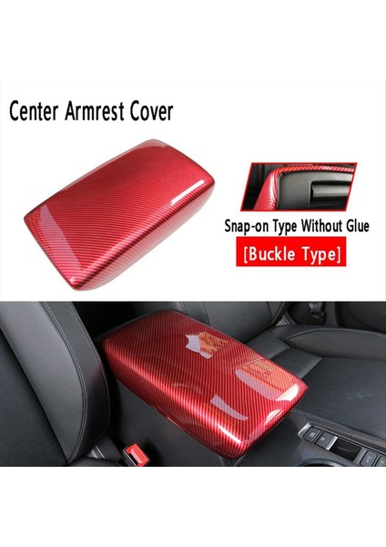 Karbon Fiber Kırmızı Iç Koltuk Artözü Kutu Panel Trim Araba Honda Civic Için Merkezi Koltuk Paneli Panel 11TH 2021-2023 (Yurt Dışından) fiyatları