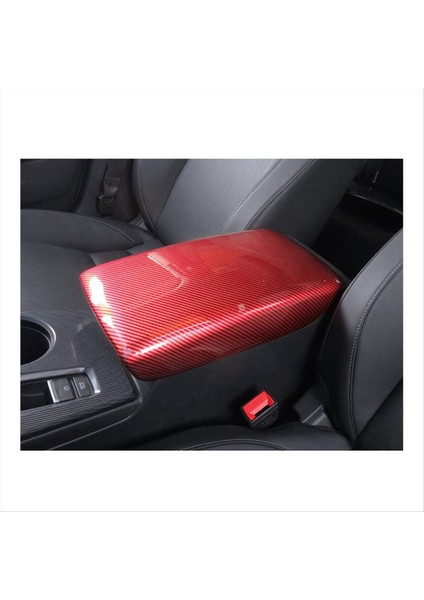 Karbon Fiber Kırmızı Iç Koltuk Artözü Kutu Panel Trim Araba Honda Civic Için Merkezi Koltuk Paneli Panel 11TH 2021-2023 (Yurt Dışından) fırsatları