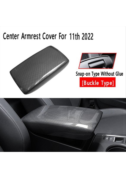 Honda Civic 11TH Gen 2021 2022 Koltuk Kolçak Kutusu Kapağı Için Araba Stil Merkezi Koltuk Postası Kapağı (Yurt Dışından) modelleri