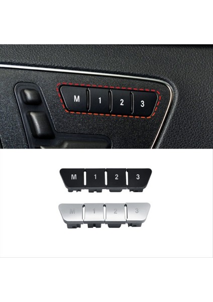 Araba Ön Sol Koltuk Bellek Kontrol Düğmeleri Switch 2048700081 Mercedes-Benz Için A B C Gla Sınıfı W166 W172 W204 Siyah (Yurt Dışından) modelleri