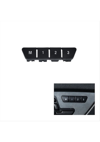 Araba Ön Sol Koltuk Bellek Kontrol Düğmeleri Switch 2048700081 Mercedes-Benz Için A B C Gla Sınıfı W166 W172 W204 Siyah (Yurt Dışından) fırsatları