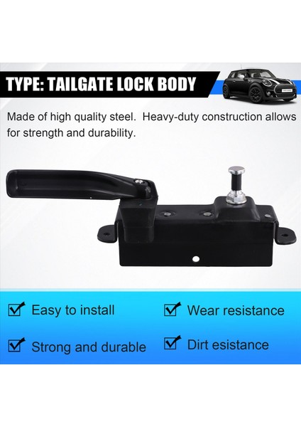 6305140R001 Için Jac Sunray Arabası Sol Arka Dış Kol Kontrolü Kilidi Bagaj Bagajı Kilit Gövde Serisi (Yurt Dışından) fırsatları