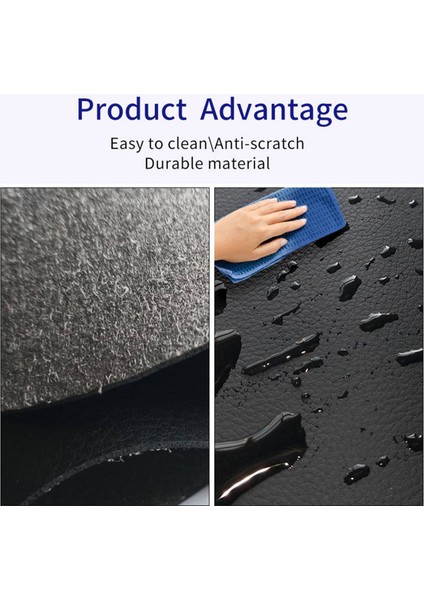 Toyota Land Cruiser Prado Için Siyah Deri Merkez Konsol Kapağı Kolçak Kutu Kapağı Döşeme 150 2010-2018 Aksesuarlar (Yurt Dışından) indirimleri