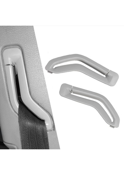 Volvo Için 5x S60 S80 V70 XC90 Sol Emniyet Kayışı Retraktör Kılavuzu Halka Kayışı Seçici Kapı Emniyet Kemer Döşeme Kapağı Gri 39966529 (Yurt Dışından) indirimleri