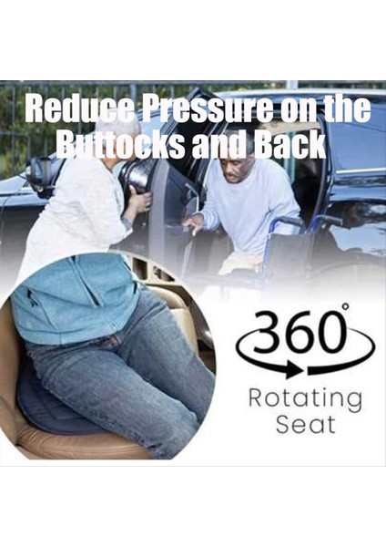 Araba Dönen Araba Koltuğu Yastığı Için 360 Dönen Koltuk Yastığı Araba Döner Araba Koltuğu 360 Dönen Koltuk Kaymaz Yastık A (Yurt Dışından) fiyatları