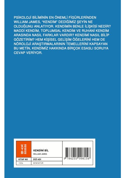 Kendini Bil - William James fiyatları