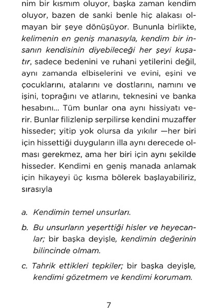 Kendini Bil - William James indirimleri