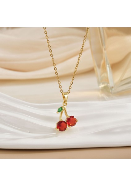 Yeni Kadın Yıldızlar ve Ay Köprücük Kemiği Zinciri Titanyum Çelik Renk Kaybetmez Çok Yönlü Kişilik Tasarım Duygusu Boyun Zinciri Hafif Lüks Stil (Yurt Dışından)