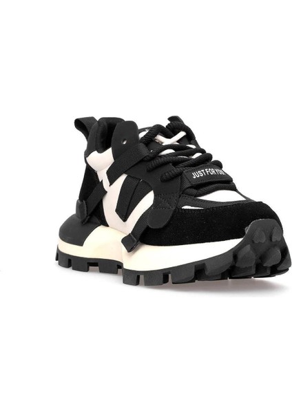 1021230049 Yoko Siyah Kadın Hakiki Deri Spor Ayakkabı fırsatları