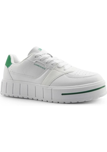 Helene FX Beyaz-Yeşil Kadın Spor Ayakkabı