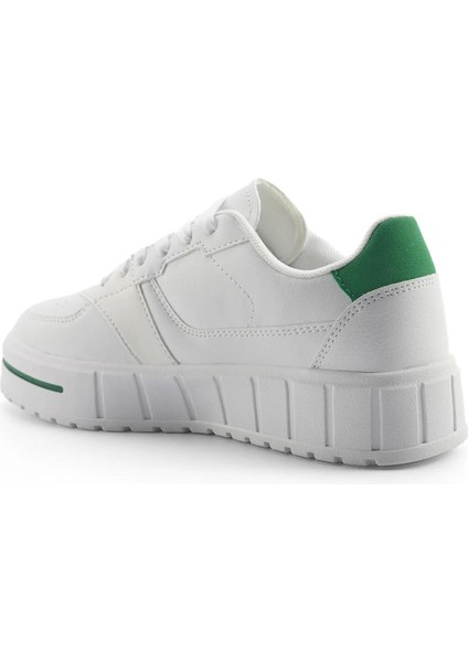 Helene FX Beyaz-Yeşil Kadın Spor Ayakkabı