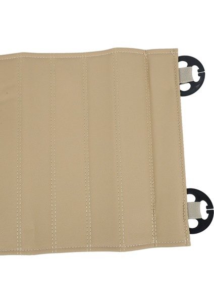 Evrensel Araba Koltuğu Deri Deri Bacak Pad Destek Uzatma Mat Yumuşak Ayak Desteği Bacak Deri Deri Diz Yedi Bellek Bej (Yurt Dışından) fiyatları