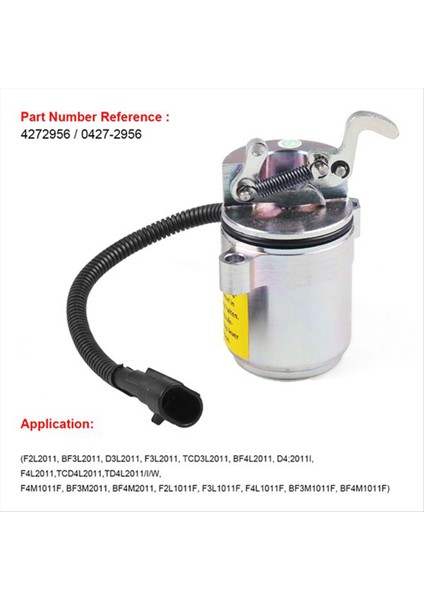 04272956 Motor Yakıt Deutz F2L2011 BF3L201 BX101959 0427 2956 (Yurt Dışından) modelleri