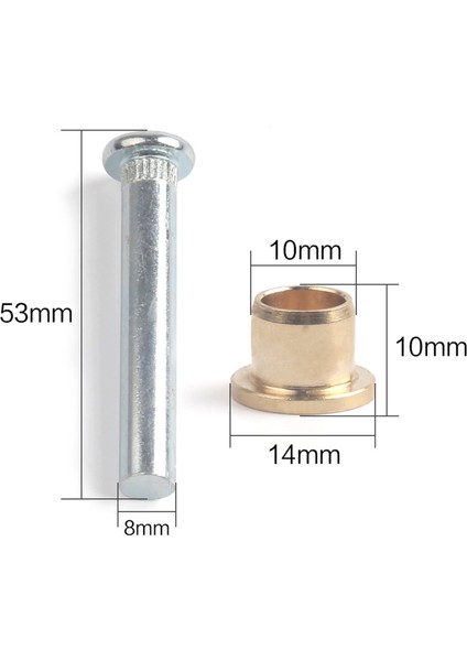 Nissan Navara Için 4x Kapı Menteşe Onarım Kiti Menteşe Pimi Buculuk Kiti 97-05 D22 Yüksek Mukavemetli ve Korozyona Dayanıklı (Yurt Dışından) modelleri