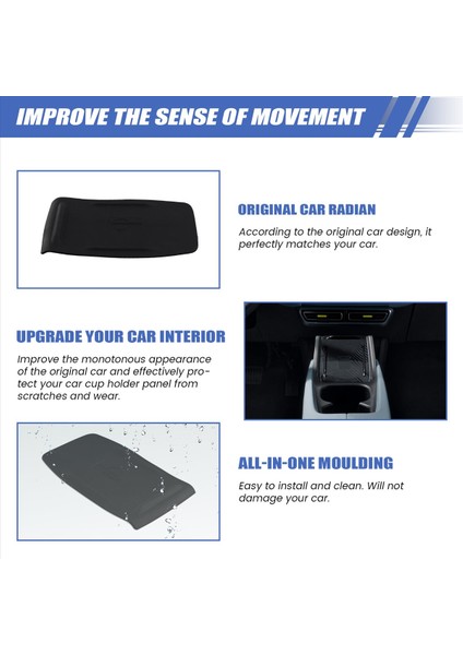 Araba Merkezi Konsol Kablosuz Şarj Mat Anti Skid Pad Byd Dolphin Mini / Byd Seagull Için Anti Slip Mat Silikon (Yurt Dışından) indirimleri