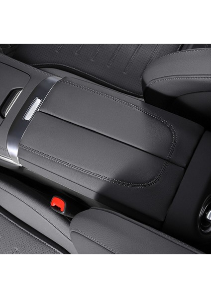 Mercedes Benz Glc C-Serisi W206 C200 X253 GLC300 22-2024 Aracı Merkezi Konsol Komol Box Booster Pad Pu Trım Kapak Kapalı (Yurt Dışından) fırsatları