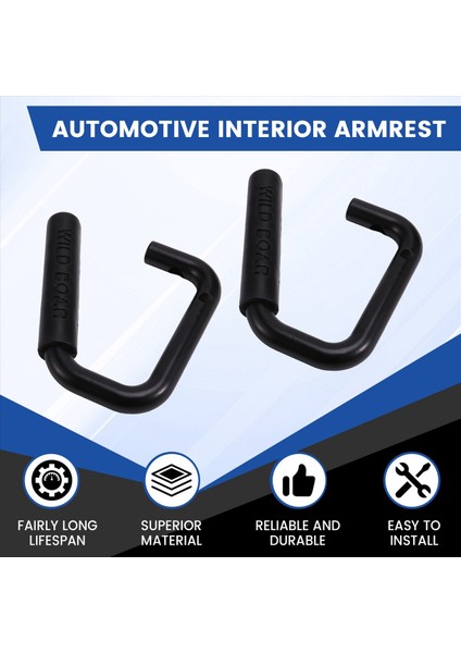 Jeep Wrangler Için Jk 2007-2017 Küpeşte Kiti Ön Kolundaki Araba Çatı Kolu (Yurt Dışından) fırsatları