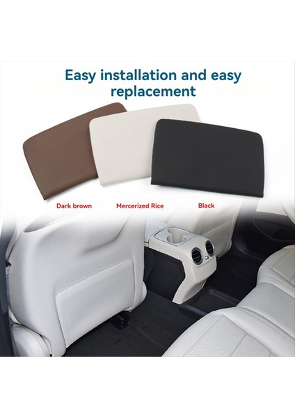 Araba Ön Koltuk Arka Cep Depolama Kapağı Koltuk Arka Depolama Klipsi Mercedes-Benz C E Glc Cls Sınıfı W205 W213 W253 Kahverengi (Yurt Dışından) indirimleri