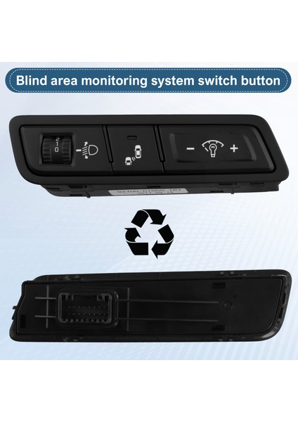 Araba Paralel Yardımcı Anahtar Alan Izleme Anahtarı Düğmesi Far Yüksekliği Ayarlama Anahtarı Hyundai Sonata (Yurt Dışından) fırsatları