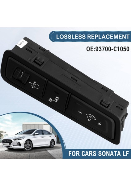 Araba Paralel Yardımcı Anahtar Alan Izleme Anahtarı Düğmesi Far Yüksekliği Ayarlama Anahtarı Hyundai Sonata (Yurt Dışından) indirimleri