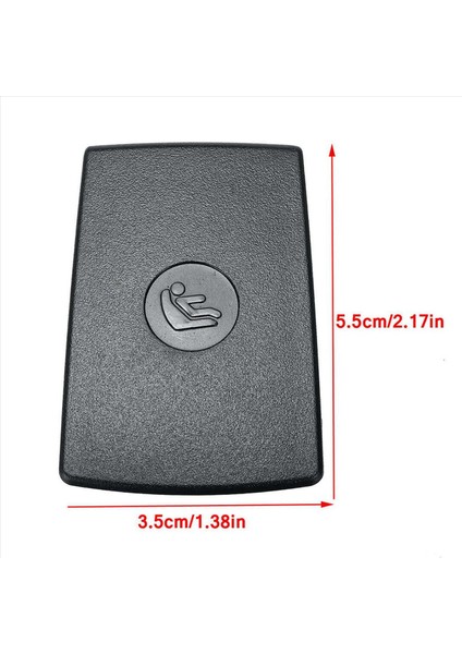 8x Için -Bmw F20 F30 F31 E84 E87 E87 3 Serisi Arka Çocuk Koltuk Ankrajı Isofix Kapak 52207319686 (Yurt Dışından)