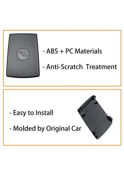 8x Için -Bmw F20 F30 F31 E84 E87 E87 3 Serisi Arka Çocuk Koltuk Ankrajı Isofix Kapak 52207319686 (Yurt Dışından) indirimleri