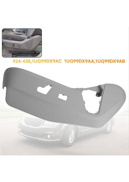 Sol Sürücü Yan Koltuk Döşeme Kapağı Gri 1UQ99DX9AC Dodge Grand Caravan 11-19 3 6l Chrysler Town 1UQ99DX9AA Koltuk Koruyucusu (Yurt Dışından) modelleri