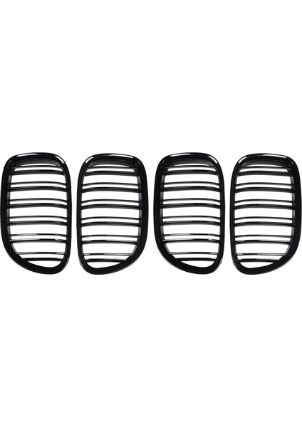 Bmw F01 F02 7 Serisi 730D 740D 750D Için 2x Grill Grille Parlak Siyah Böbrek Spor (Yurt Dışından)