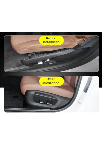 Araba Ön Sol Koltuk Tarafı Braket Alaşım Plastik Kapak Bmw 5 7 Serisi 520 730 X5 X6 Araç Aksesuarları (Yurt Dışından) fiyatları