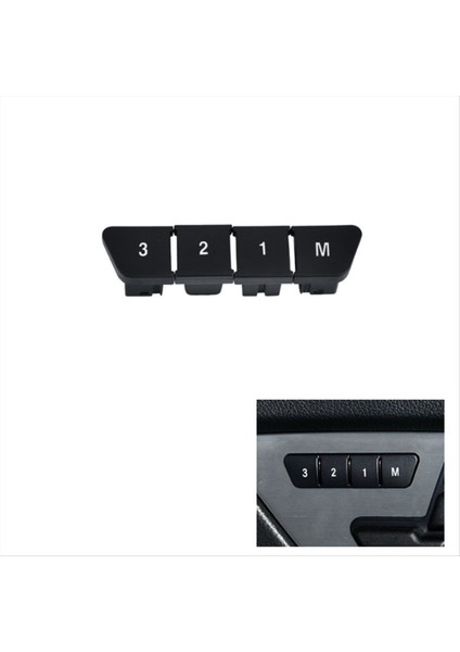 Araba Ön Koltuk Bellek Kontrol Düğmeleri Switch 2048700081 Mercedes-Benz Için A B C Gla Sınıfı W166 W172 W204 Siyah (Yurt Dışından) indirimleri