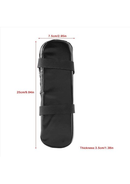 2 Çift Bellek Köpüğü Koltuk Pedleri Yumuşak Ofis Sandalyesi Dirsek Pu Deri Yastık Destekleme (Yurt Dışından) fırsatları