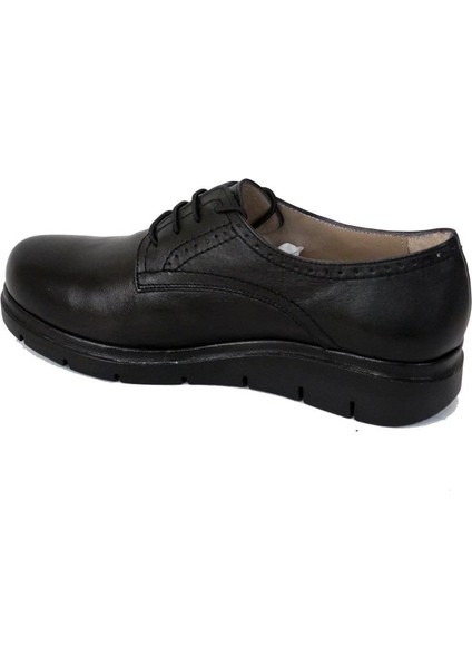 Siyah Kadın Hakiki Deri Günlük Ayakakabı 074.808