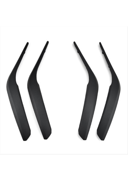 Iç Kapı Kolu Kapak Kapısı Kol Dayama Paneli Döşeme Kapağı Bmw X1 E84 2010-2016 5141291777 51412991776 Mat Siyah (Yurt Dışından)