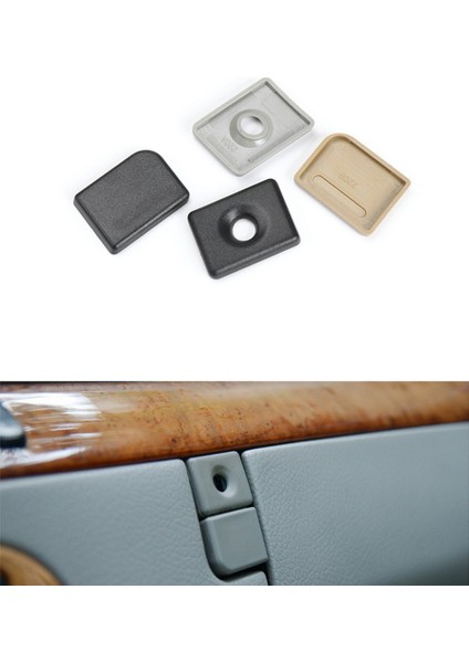 Araba Tortu Kutusu Tutucu Kapak Kapak Kilit Anahtarı Düğmesi Mercedes W220 S Sınıfı (Siyah) (Yurt Dışından) modelleri