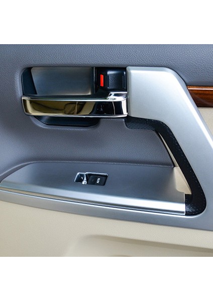 Toyota Land Cruiser 200 LC200 FJ200 2008 2009 2012 2011 2012 2012 2012 2015 2015 2012 2017 Kapı Direği Cam Anahtar Trim Kapak (Yurt Dışından) modelleri